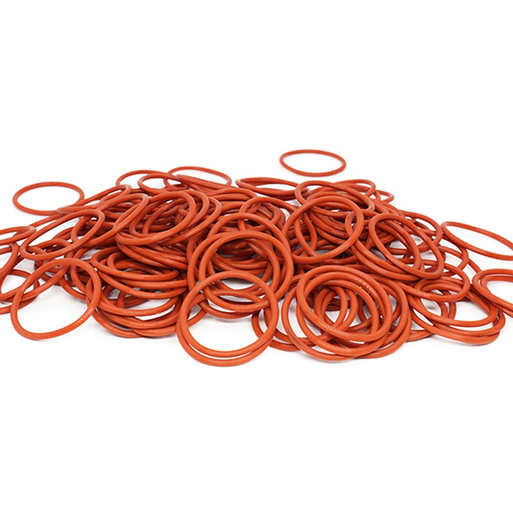 Silicone Rubber O Rings Metric Food Grade 4mm Cross Section 4mm-72mm ID O Ring