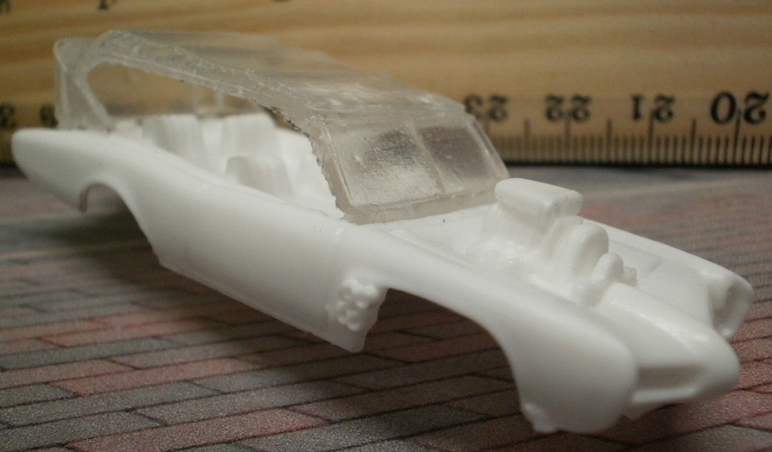 NEW Resin HO SLOT CAR scale Pontiac Monkee Mobile paintable body t-jet mounts