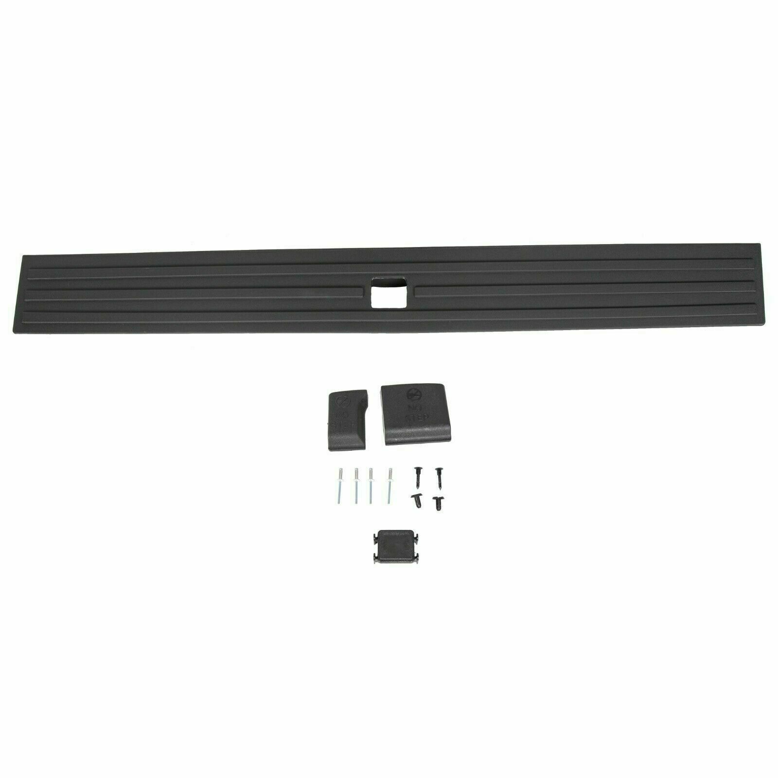 For 15-20 Ford F150 Tailgate Flexible Step Molding Cover W/ Release Button