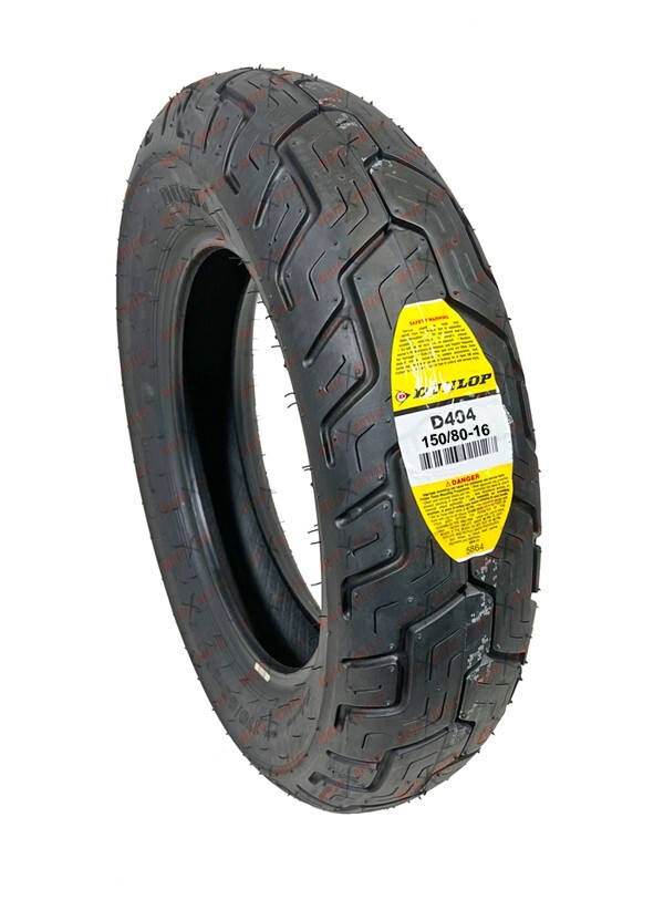 Dunlop D404 150/80-16 Tire Rear Motorcycle 150/80B16 Street 150 80 16 45605612