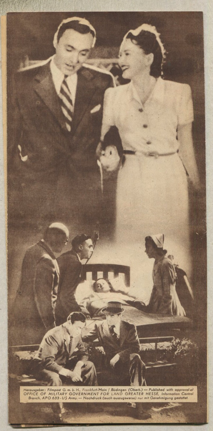 Hold Back The Dawn 1941 Olivia de Havilland ORIGINAL VINTAGE GERMAN FILM PROGRAM