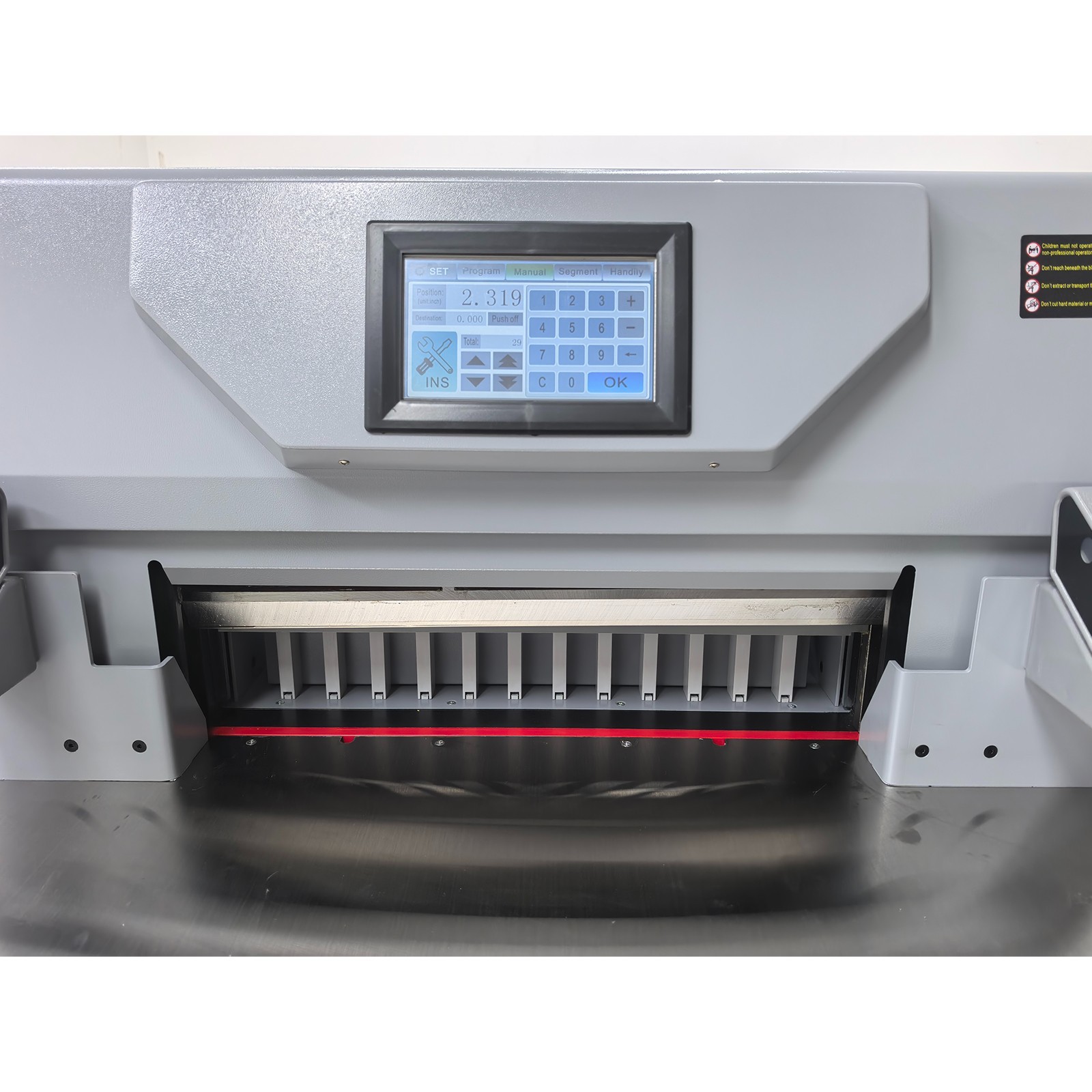 Electric Numerical Stand Paper Cutter 520V8 Paper Guillotine Cutter 110V Heavy D