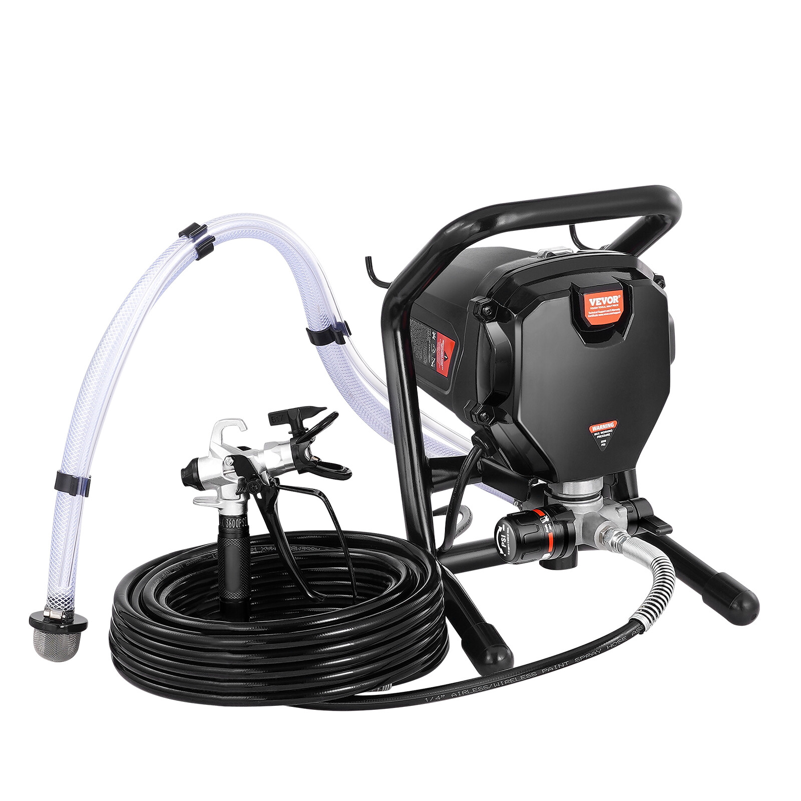 Stand Airless Paint Sprayer Electric Airless Sprayer Handheld 3000PSI 750W