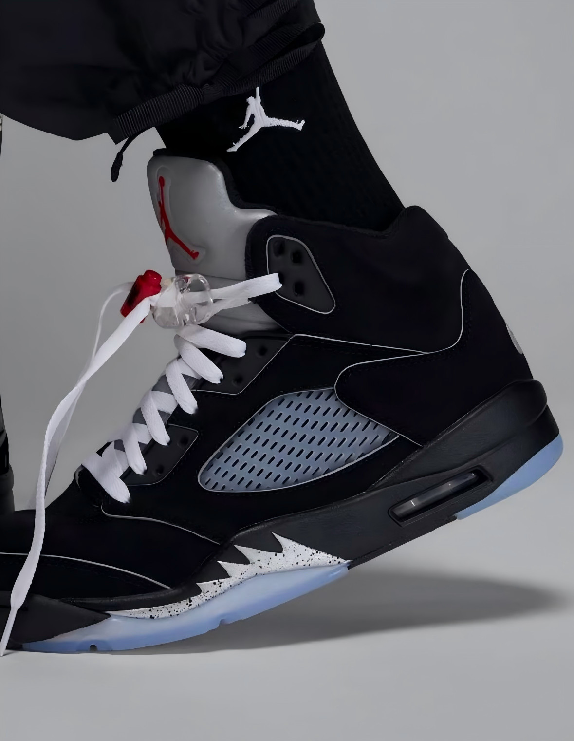 Jordan 5 "BLACK METALLIC REIMAGINED" Men's Basketball Shoes High Top