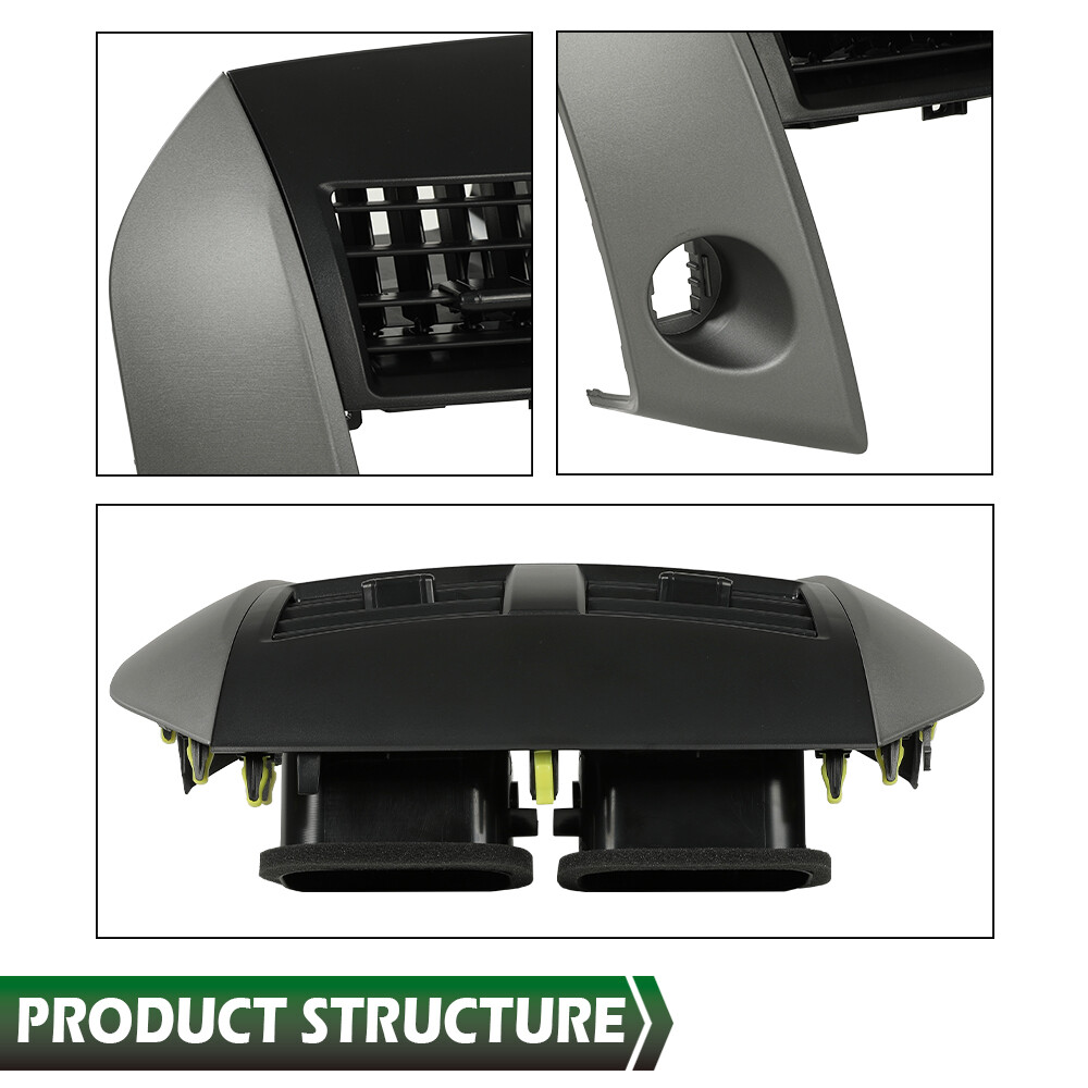 Fit For 2006-2012 Toyota RAV4 Center Dash A/C Vents Panel Trim Bezel 55663-42020