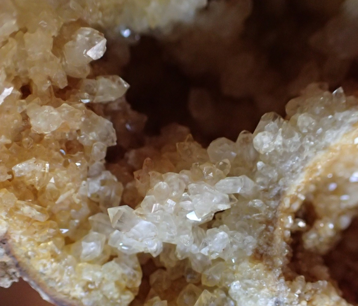 Druzy Crystal Geode Kentucky Stone Specimen Collection Paleo Gift Mountain KG14