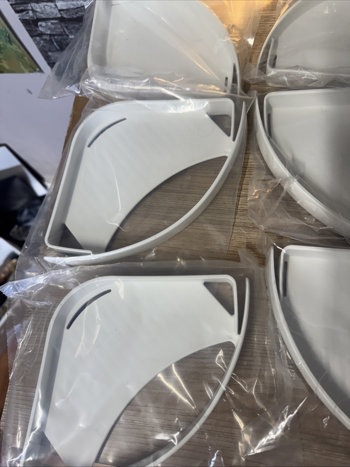 Sterling 8-Piece Accessory White Wall Mounted Shower Caddy Kit 1275028-0 8 Piece