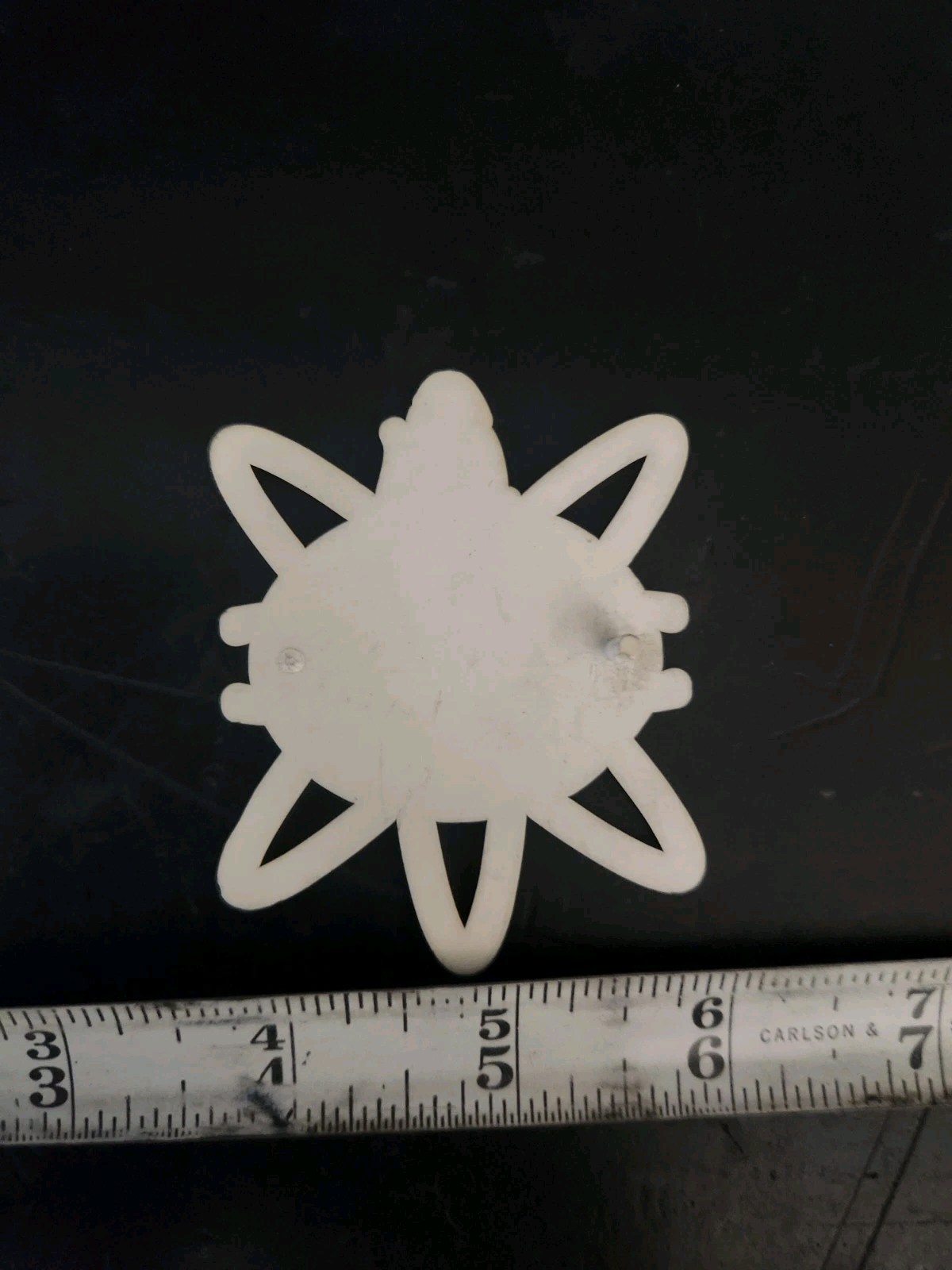 Unique 1960's Armstrong Gas Furnace Plastic Emblem.