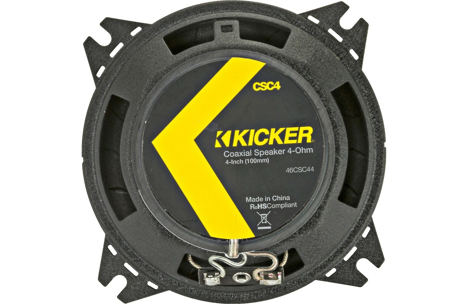Kicker 46CSC44 4" 2-Way Car Speakers - PAIR