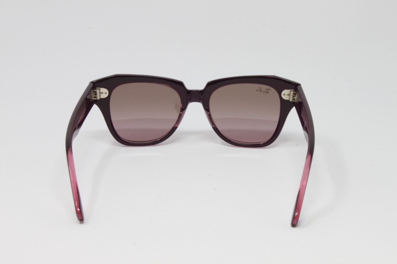 Ray Ban Junior Sunglasses State Street RJ9186S 711814 Violet on Pink Transparent