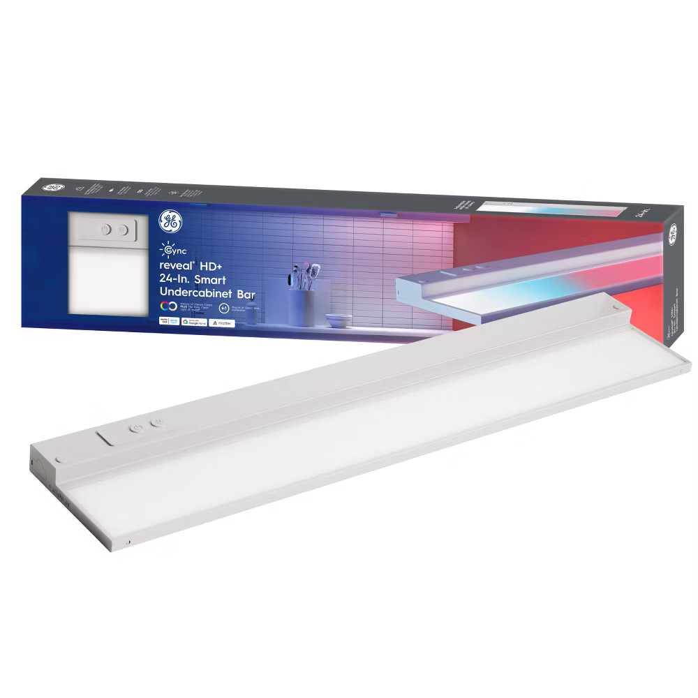 GE Household Lighting 24" Undercabinet Light Fixture: LED, 1500 Lumens,