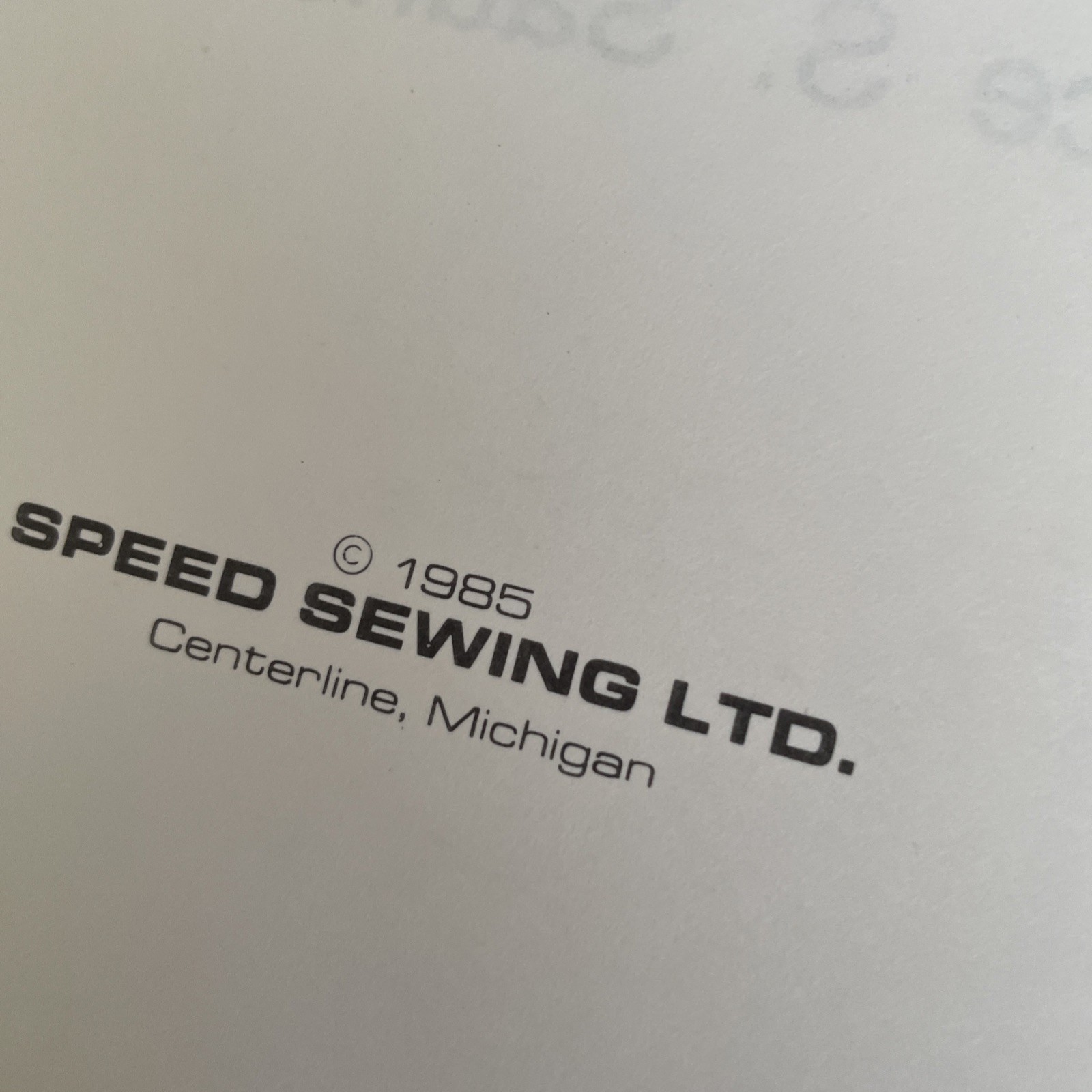 Speed Sewing Book Sewing Short Cuts Janice Saunders