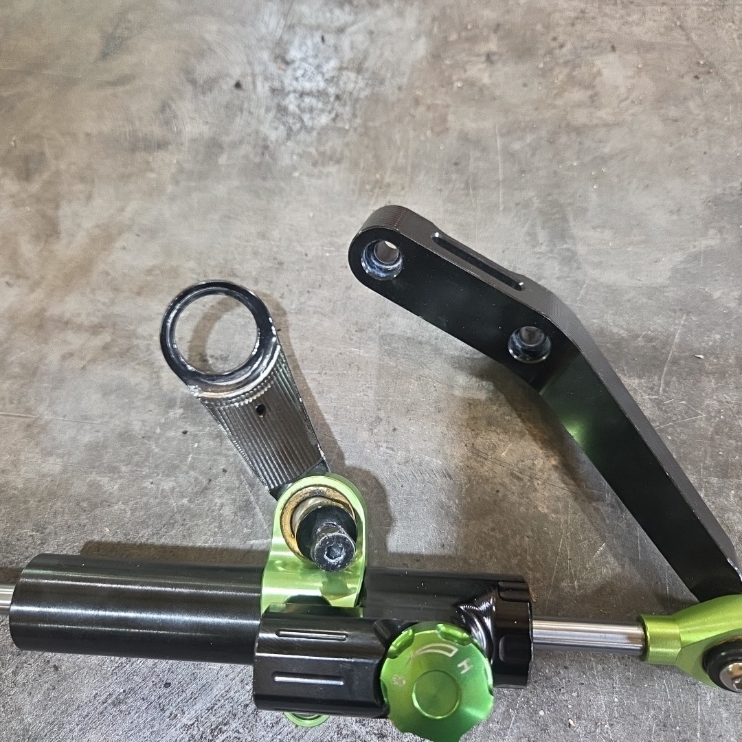 For Honda CBR954RR 2002 2003 CNC Steering Damper Bracket Kit Mounting Shock