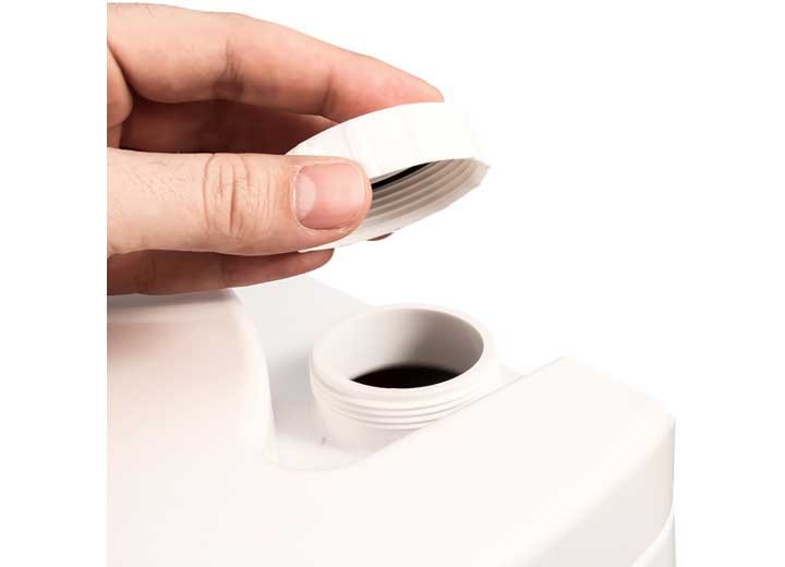 Camco 41545 Premium Portable Travel Toilet - 5.3 Gallon Capacity