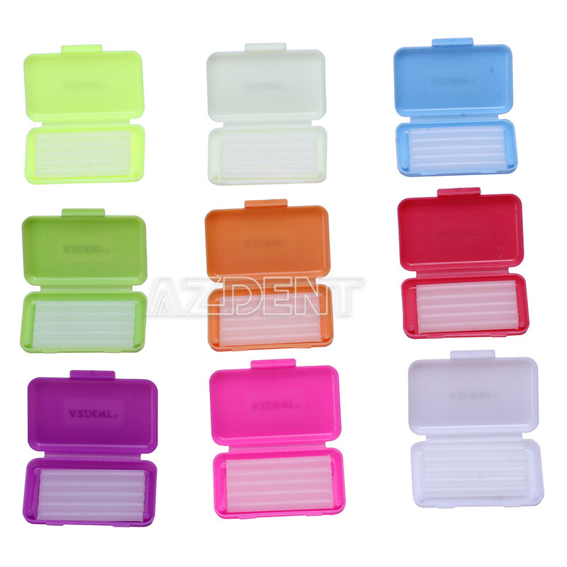 10 Fruit Scent AZDENT Dental Orthodontic Wax for Braces Gum Irritation 5pcs/box