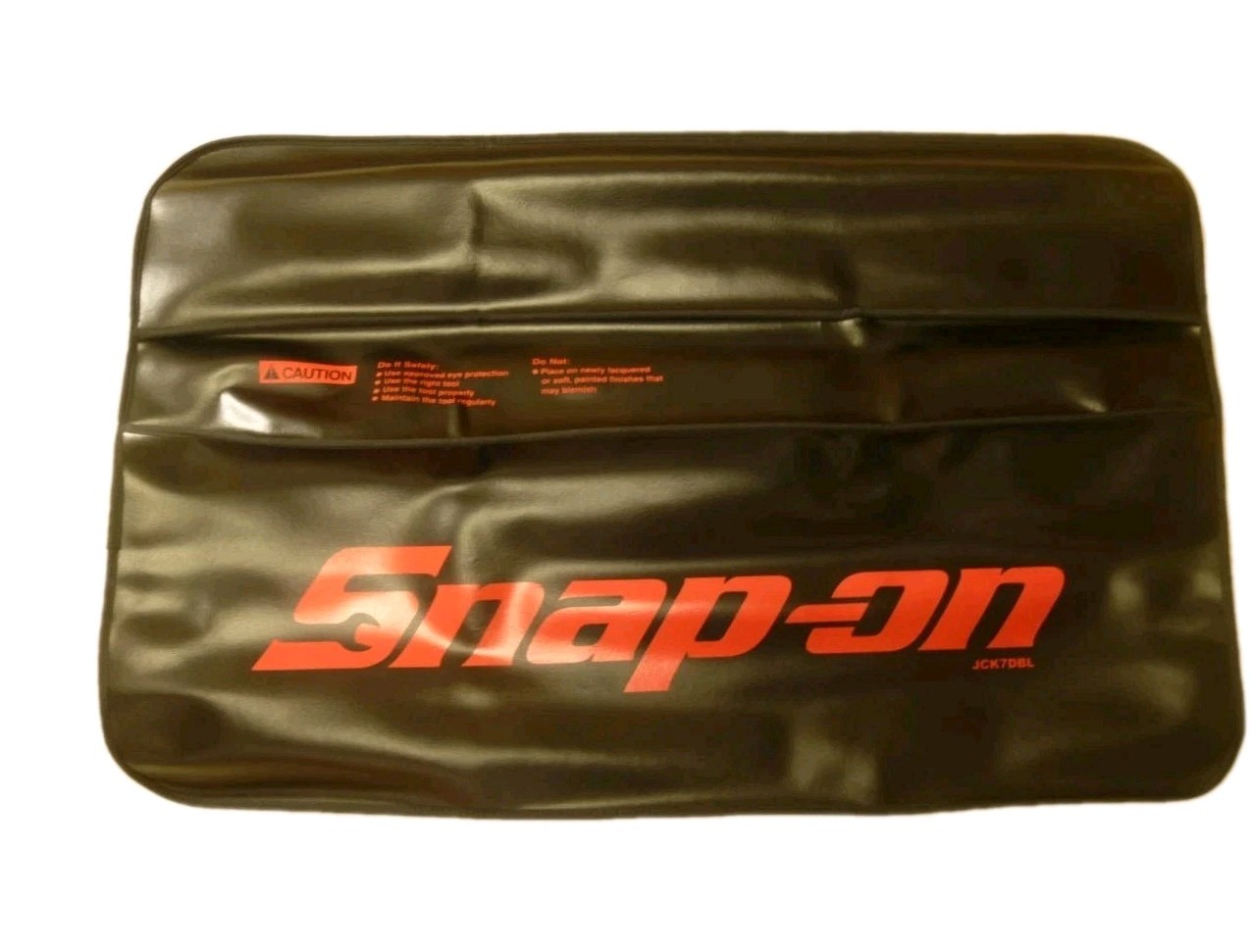 SNAP ON Tools fender cover large 26" X36" be comfortable working on cars BLACK!!