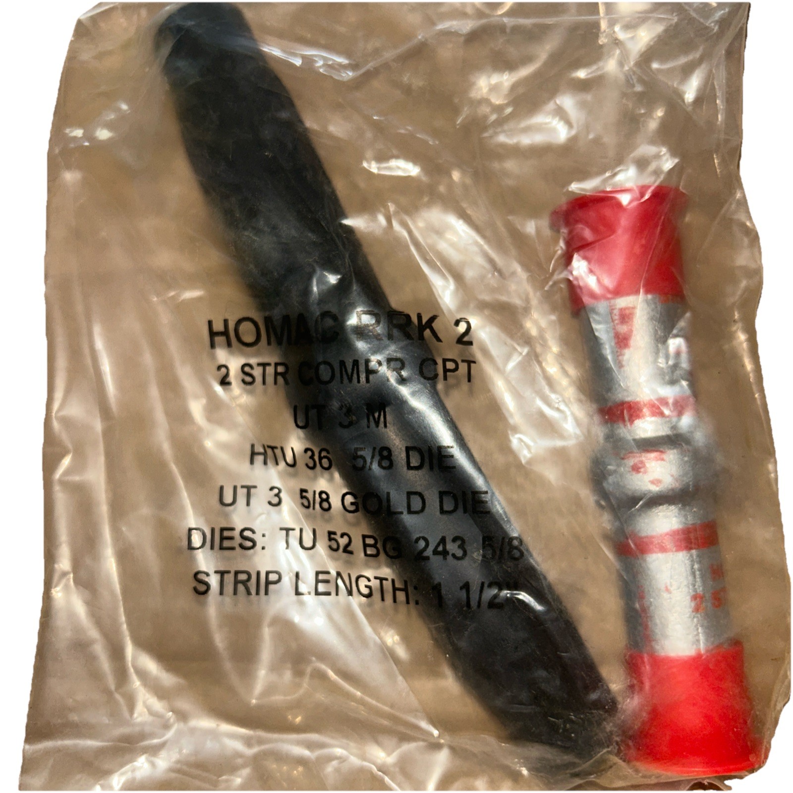 *QTY 15* HOMAC RRK 2 COMPRESSION SPLICE KIT. NEW IN PACKAGE!              1B