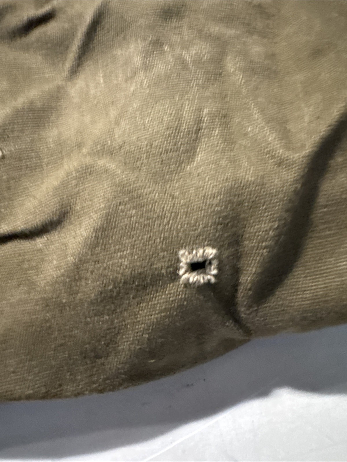 Vintage Military Canvas Duffle Bag US Army Green Carryall Sack Backpack