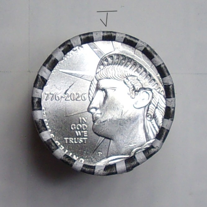 1776~2026 P Kennedy Half Dollar Semi Quincentennial Kennedy Replacement 1/2 Coin