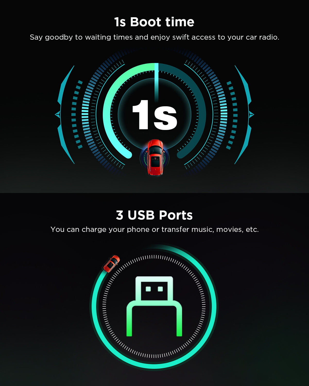 For Jeep Wrangler 2007-2017 Car Stereo Apple CarPlay Android 13 Radio GPS Navi