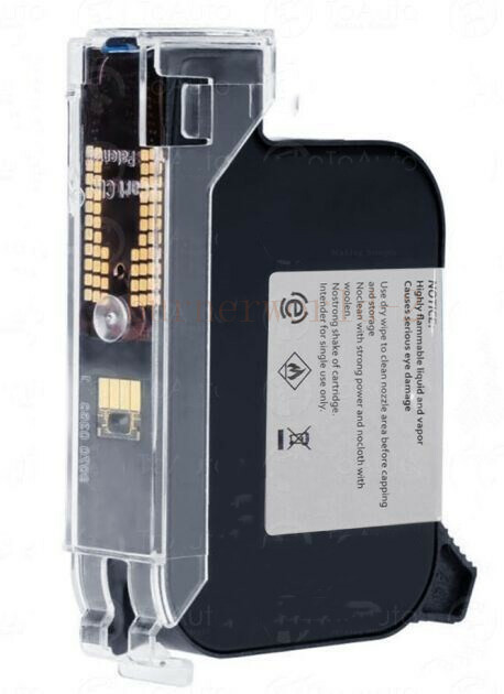 1pc 2588 Black Color Quick dry ink cartridge for handheld inkjet printers ZK168X