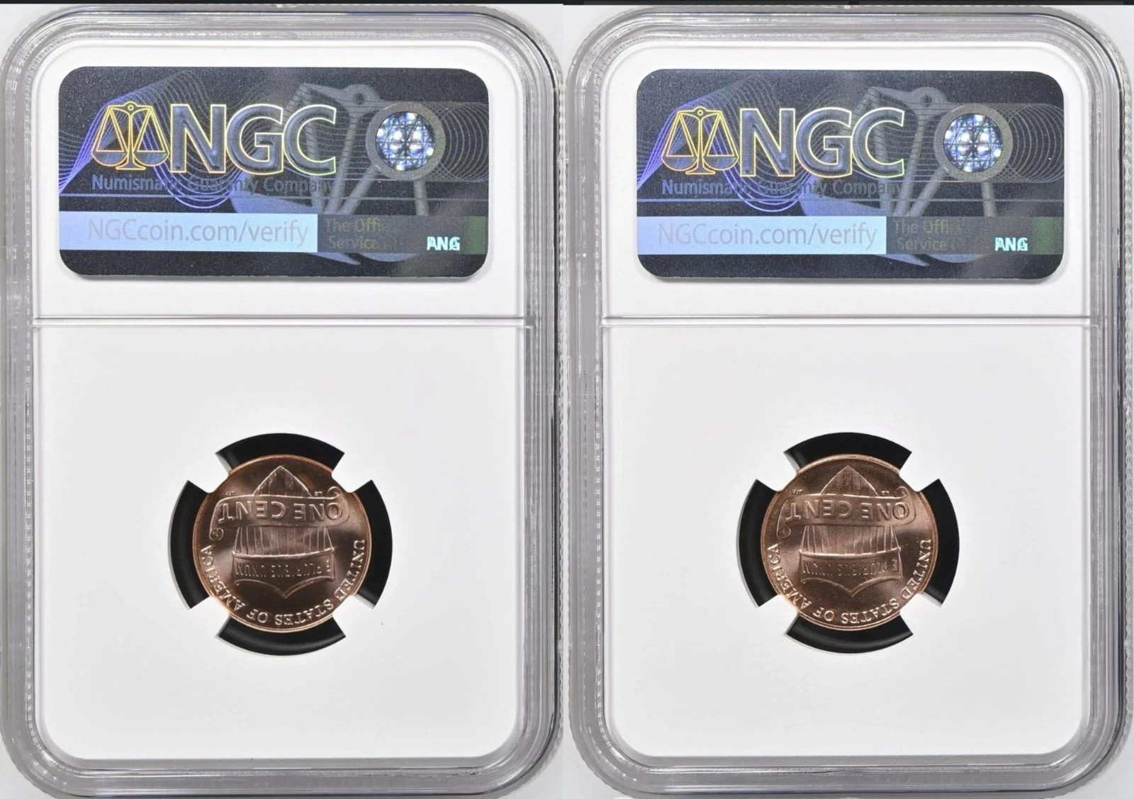 IN HAND 2025 P & D NGC MS69 RD Lincoln Shield 1c Cent 2 Coin Set LAST PENNY FDOI