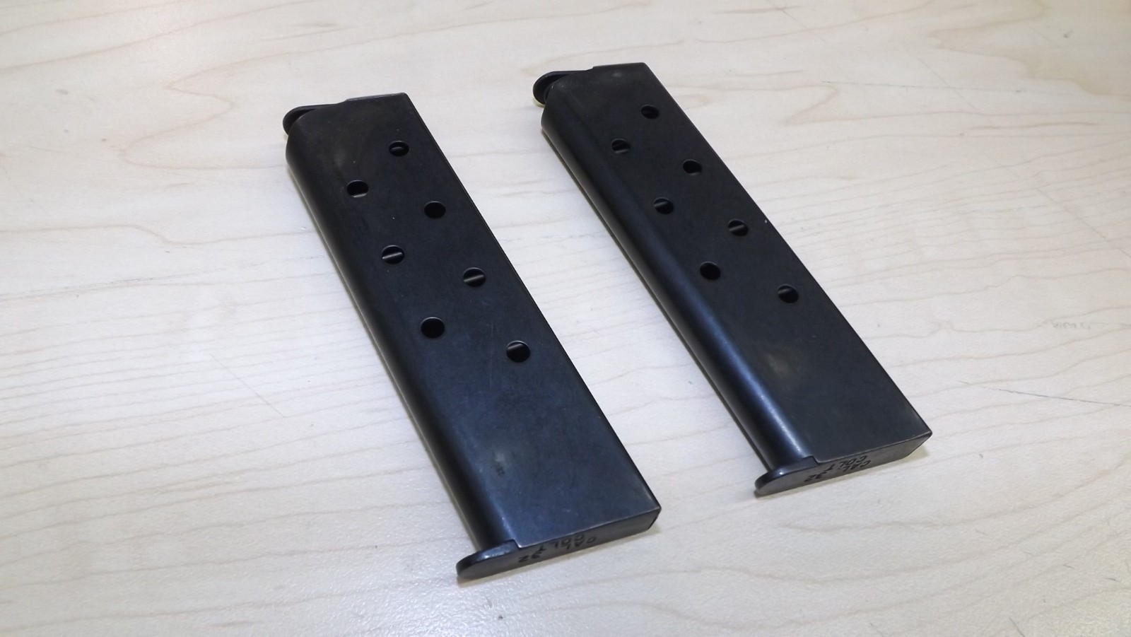 Lot of 2 - Colt Pocket 1903 .32 ACP 8 Round - Magazines