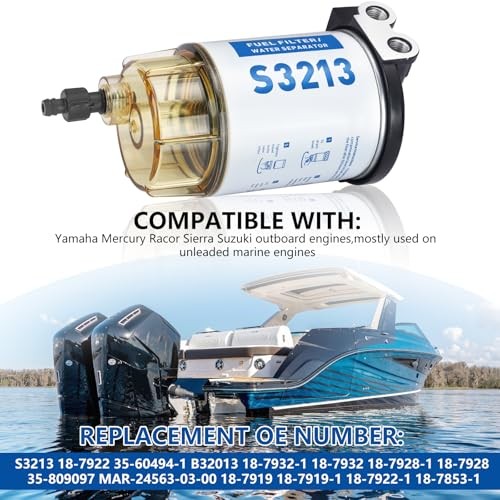 S3213 Fuel Water Separator Marine, Fuel Filter Water Separator S3213 assembly