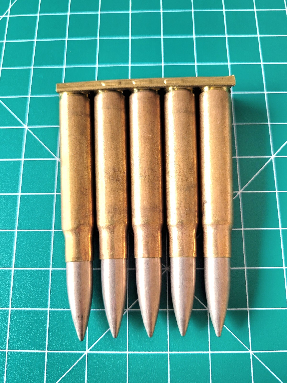 8mm Mauser Snap Caps With Stripper Clip Safety Training 7.92x57 K98 Gewehr 98