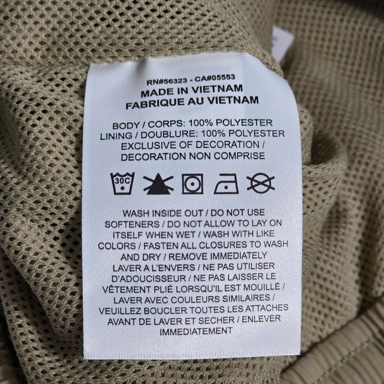 Nike Sportswear Men's Woven Flow Monogram Shorts Size M Tan Beige FJ1653-247 NEW