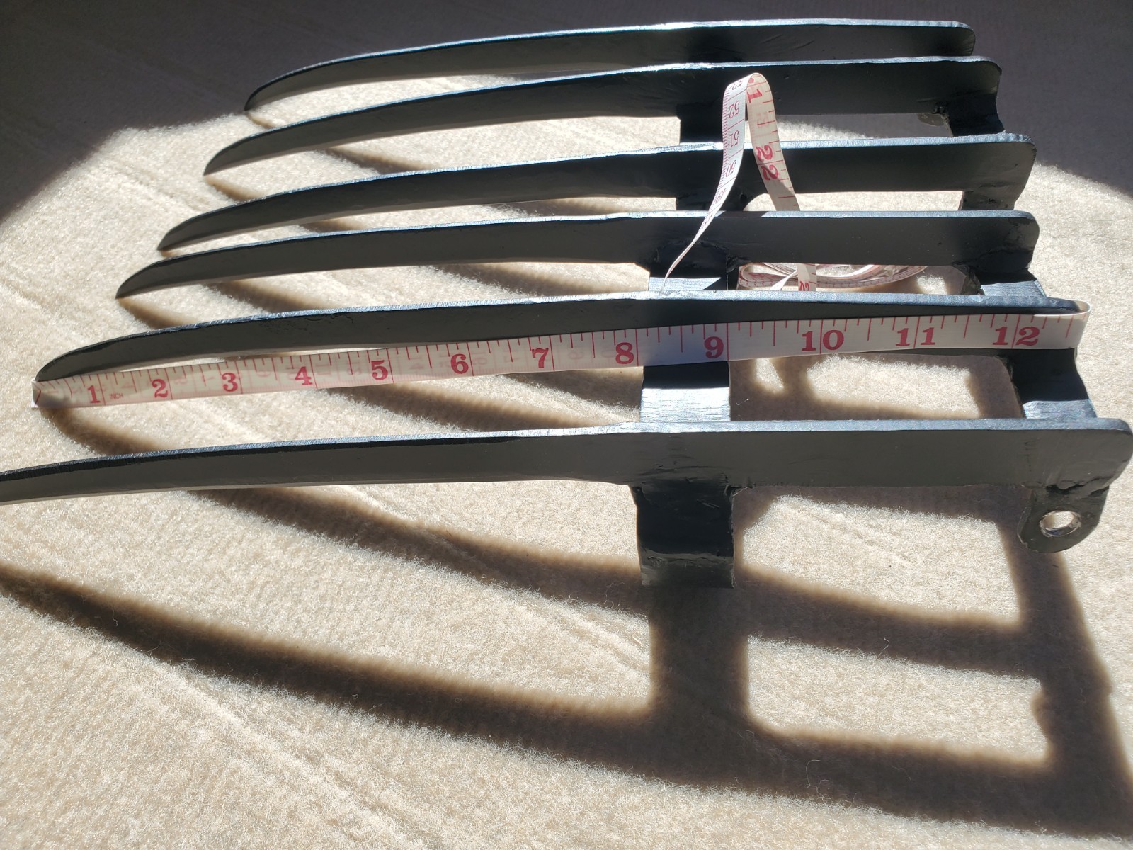 Handforged Ninja Martial Art Ghost Tengu 3 Blade Tekko Kagi Claws