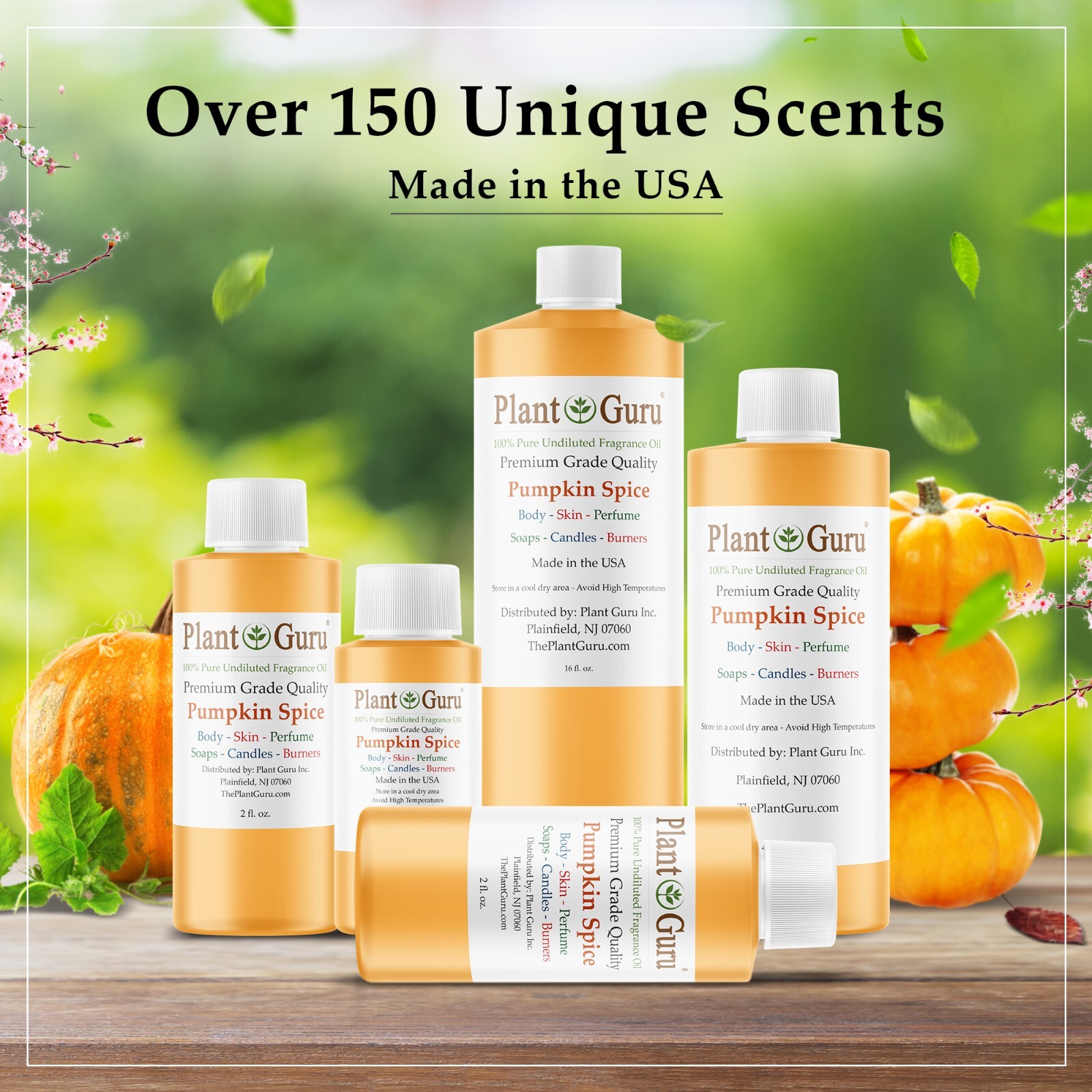 Pumpkin Spice Fragrance Oil For Candle, Soap Making, Diffuser and Burners