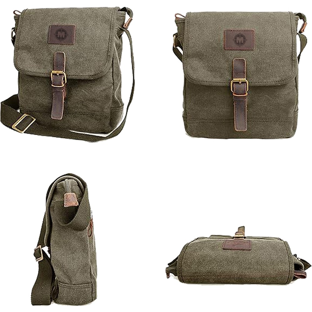 Muzzle-Loaders Canvas Possibles Bag - Black Powder Shooting & Range Bag