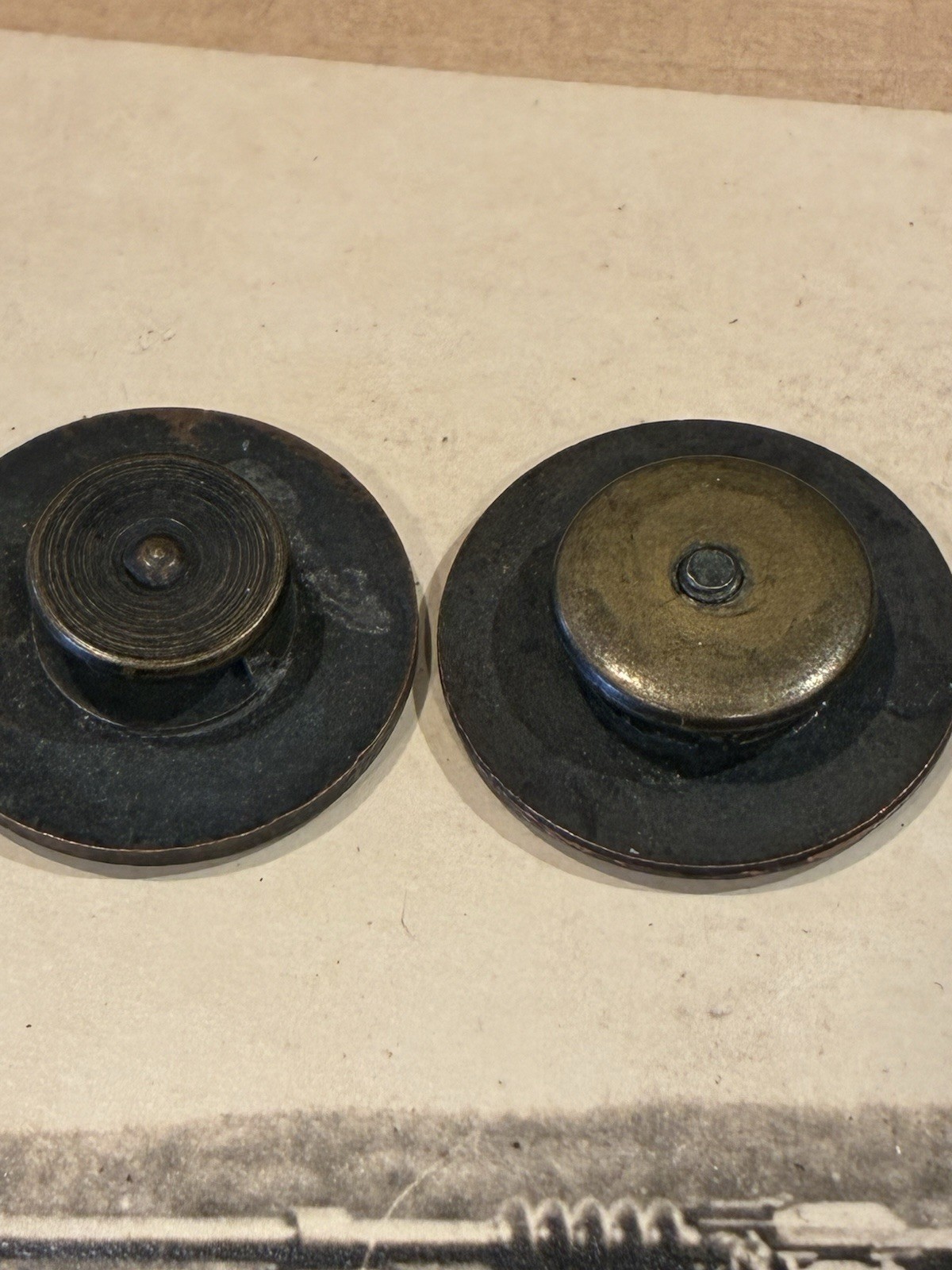 RARE WW1 US ARMY AEF 40th ENGINEERS (CAMOUFLAGE) UNIT,PATCH AND SET COLLAR DISC