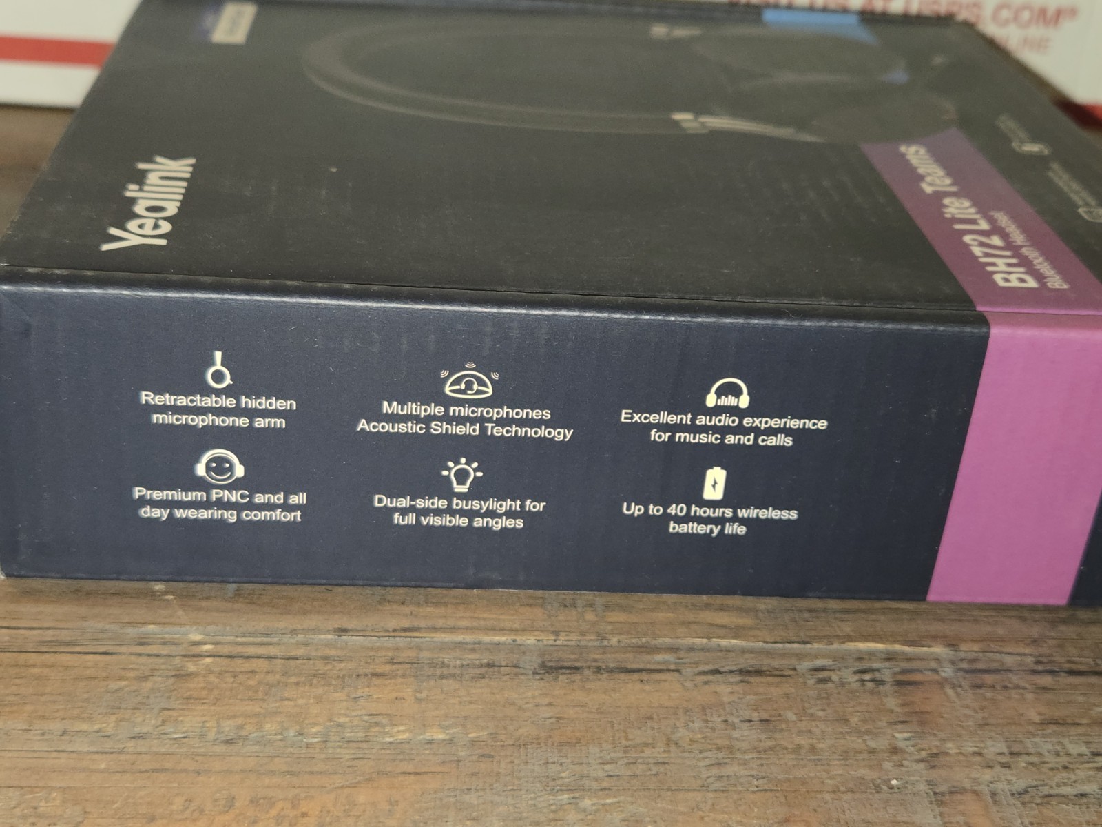 New! Yealink BH72 Bluetooth Wireless Headset with USB-C Charger (OKEB-02-022)