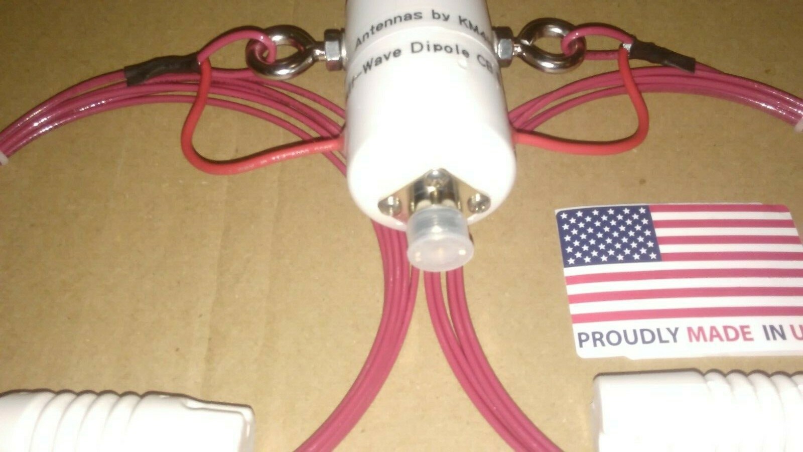 HALF-WAVE DIPOLE ANTENNA FOR THE CB BAND (11 METERS) BASE STATION