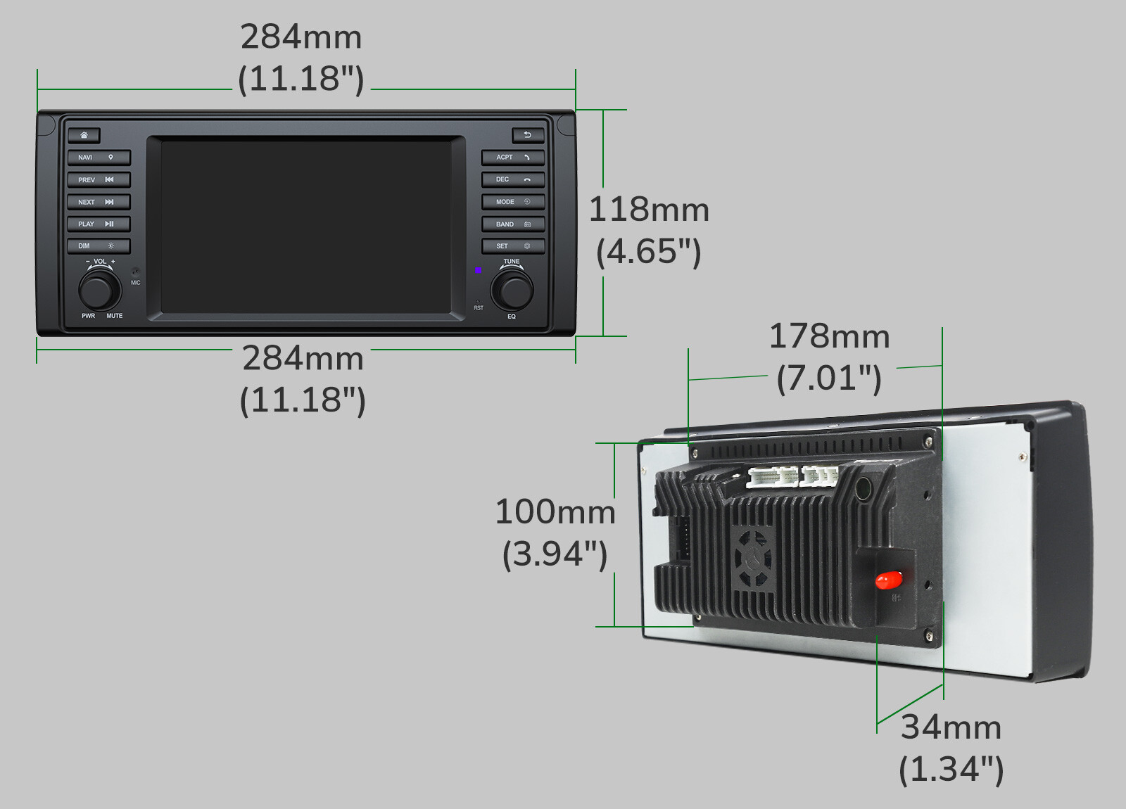 CAM+DVR+OBD+7" Android 13 Car Stereo GPS Navigation Radio CarPlay for BMW E39 M5