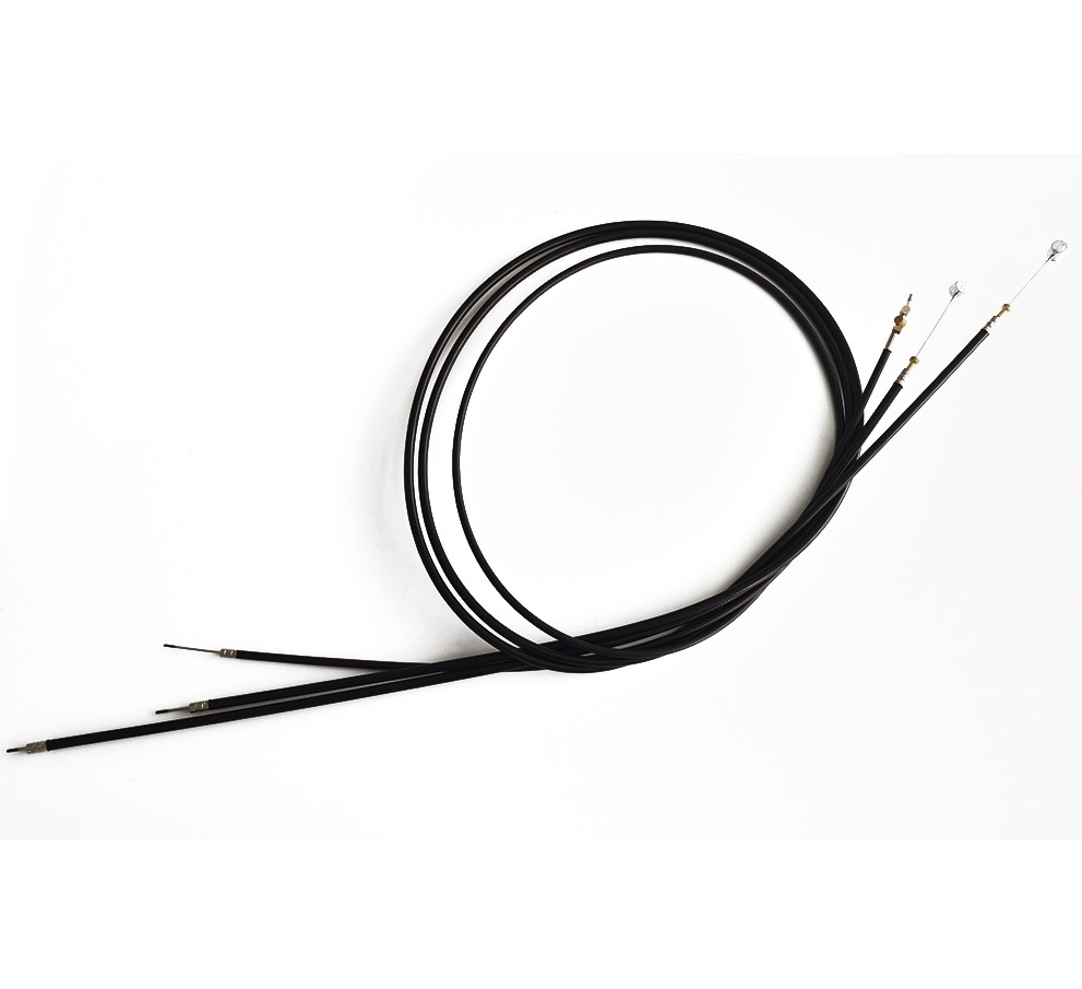 3Pcs/Set Motorcycle Clutch/Brake/Throttle Cable Kit Durable Steel Wire Universal