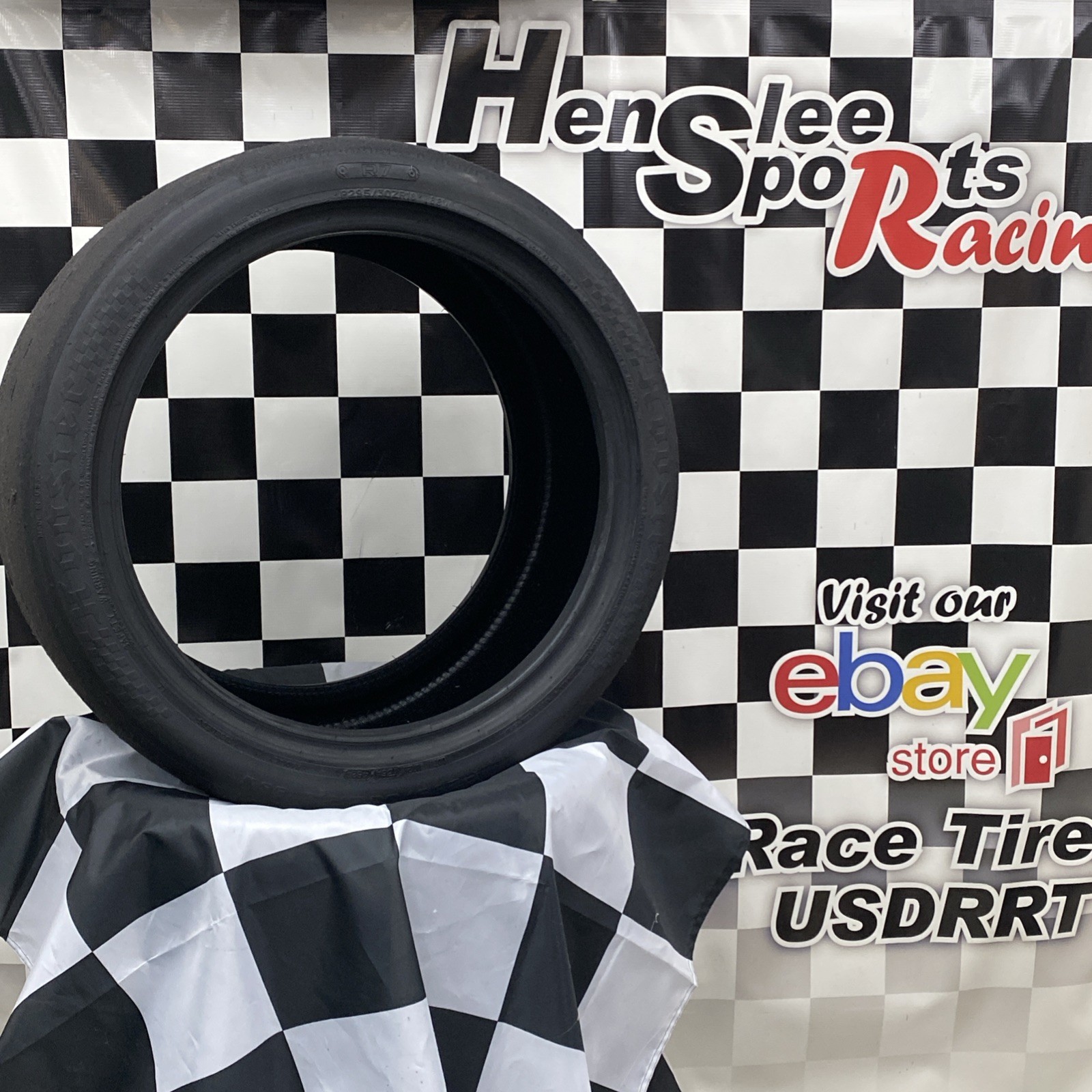 294-1 USDRRT HOOSIER DOT Road Race Tire. 295/30 ZR18 R7