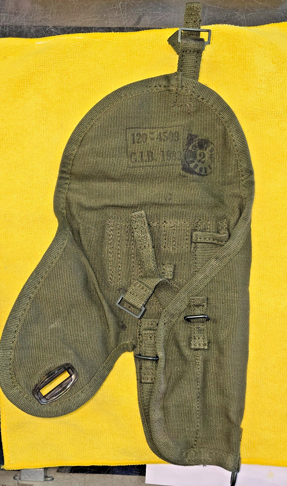 British Army 58 Pattern Canvas HI POWER Holster Browning 1985 (BRITHOL+SPG KIT)