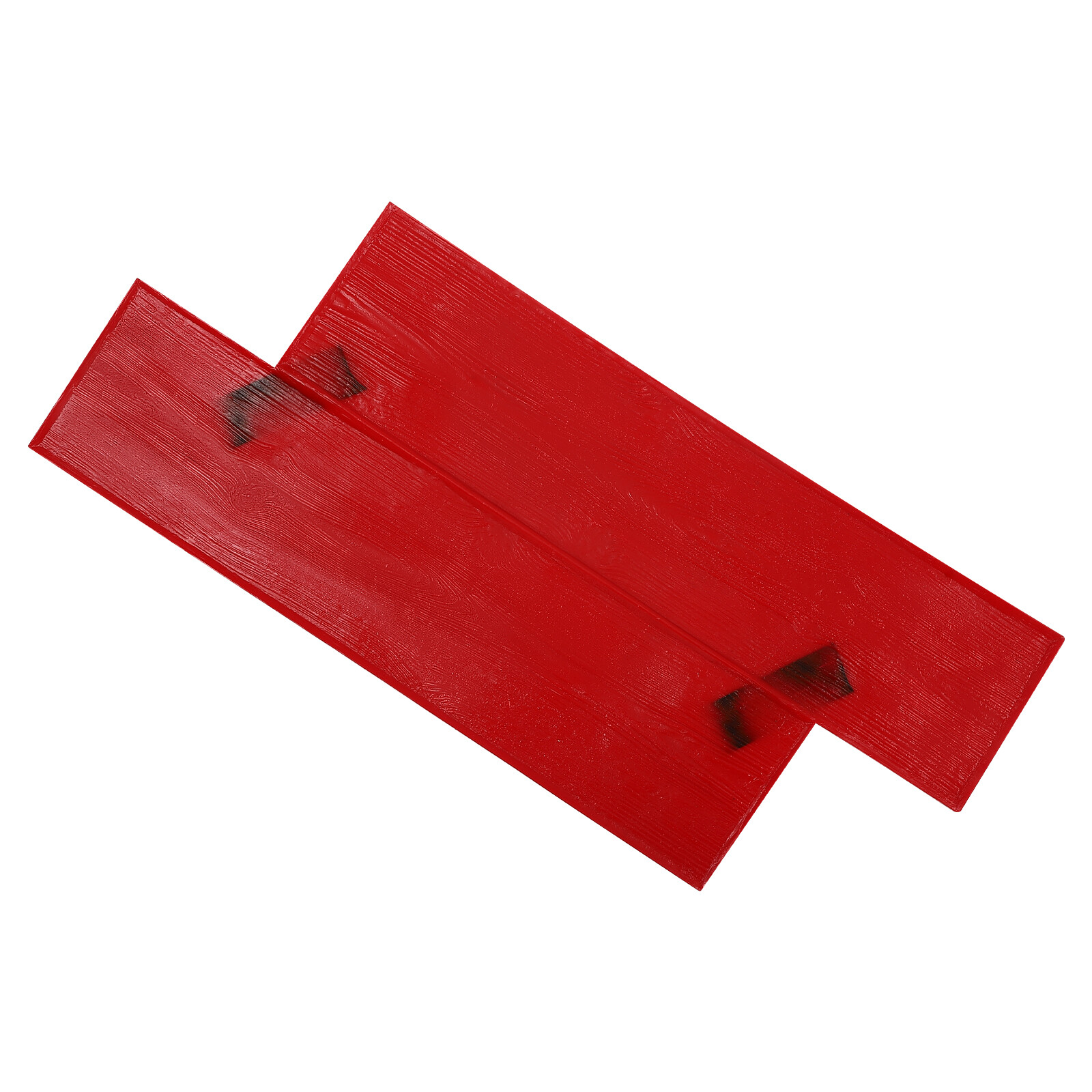 Red 30x72cm Concrete Stamp Mat,Manual Concrete Texture Skin Concrete Texture Mat