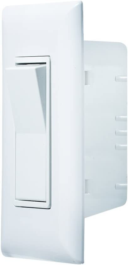 MOBILE HOME PARTS SELF CONTAINED PADDLE  (TOGGLE) LIGHT SWITCH - WHITE