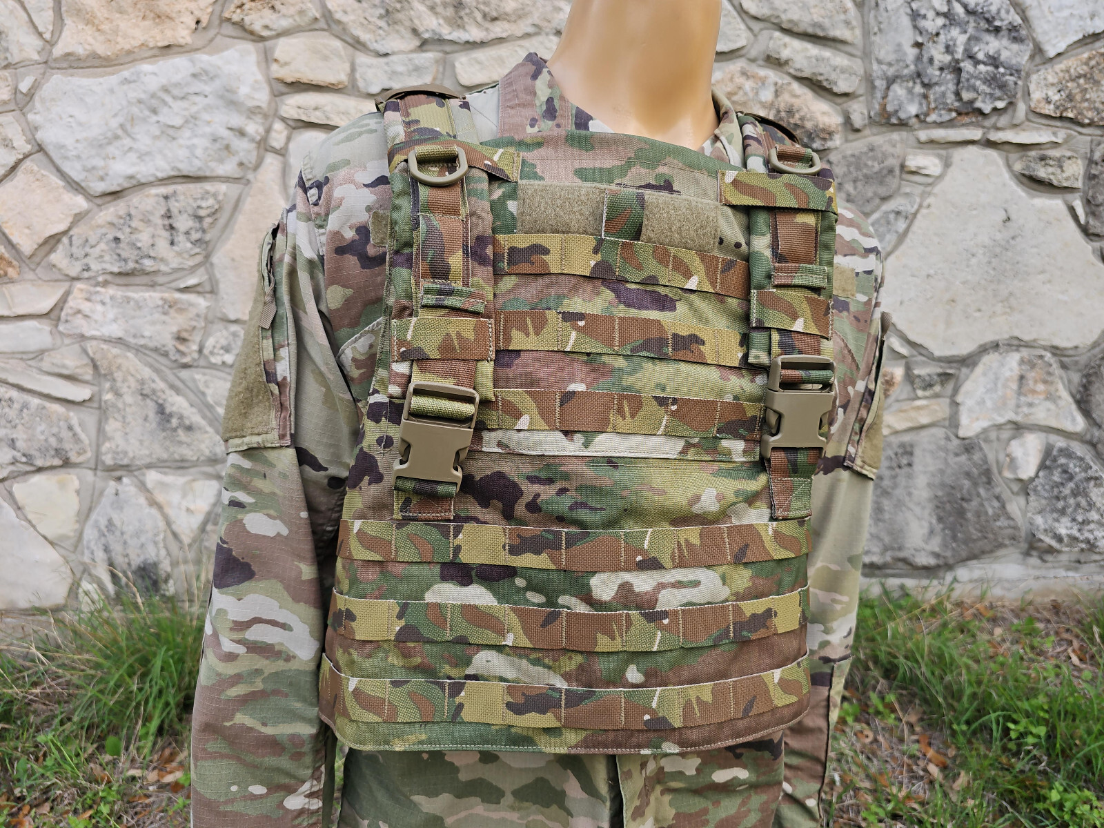🇺🇸 New USGI US ARMY USAF AIR FORCE Multicam OCP Molle Tactical Plate Carrier