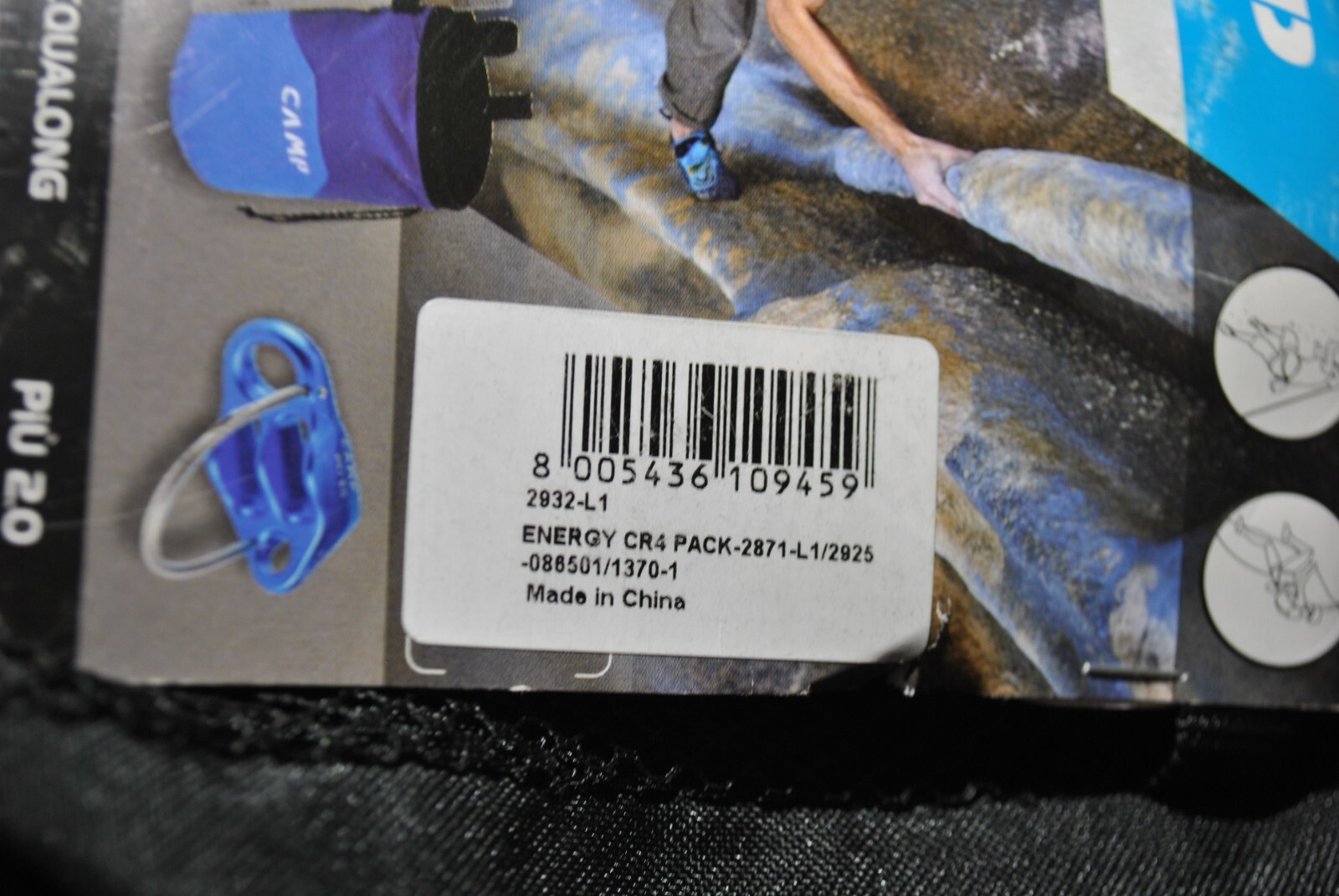 Camp Energy CR 4 Pack Climbing Harness Pack Rock Climbing Sz XL NEW