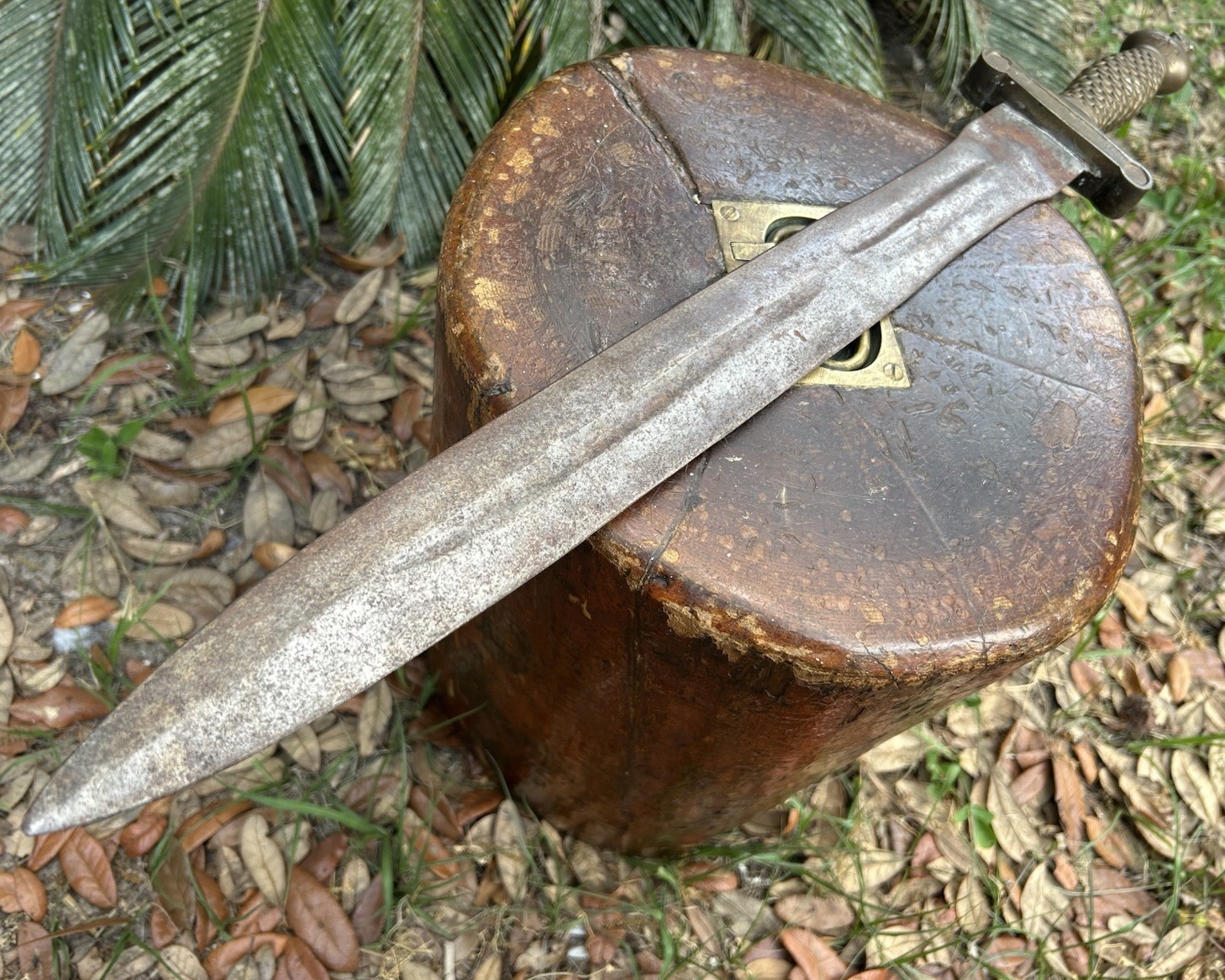 Civil War Sword Foot Artillery Short Sword Gladius 1800s Eagle Crown Scales 26”