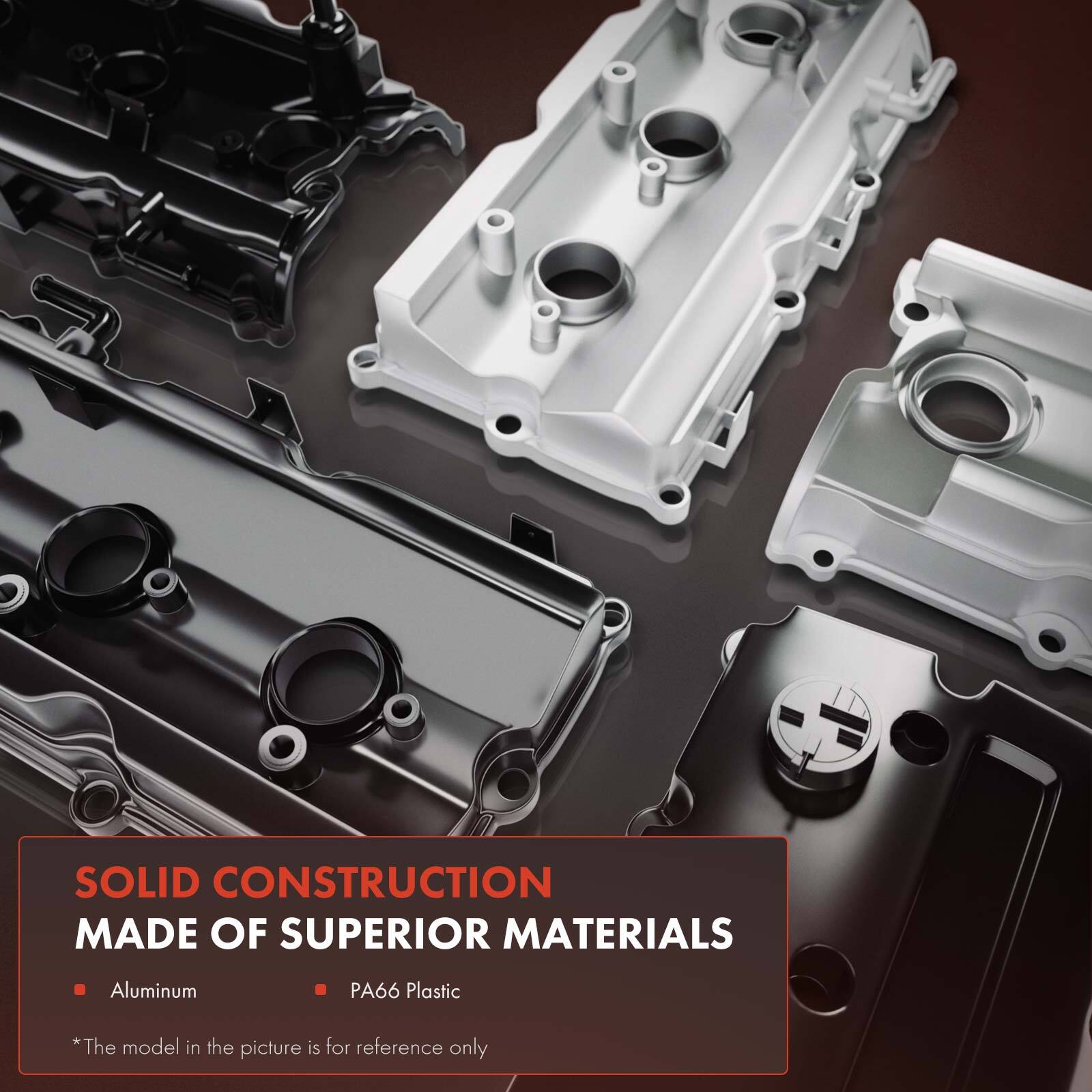 Engine Valve Cover with Gasket for Nissan Altima 2007-2013 Sentra Rogue L4 2.5L