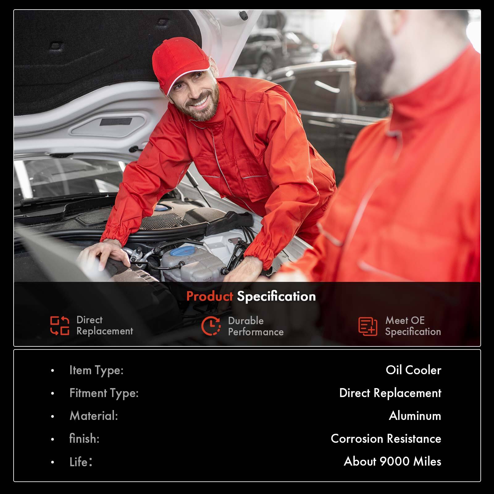 Automatic Transmission Oil Cooler for Chevrolet Silverado 2020-2021 GMC Sierra