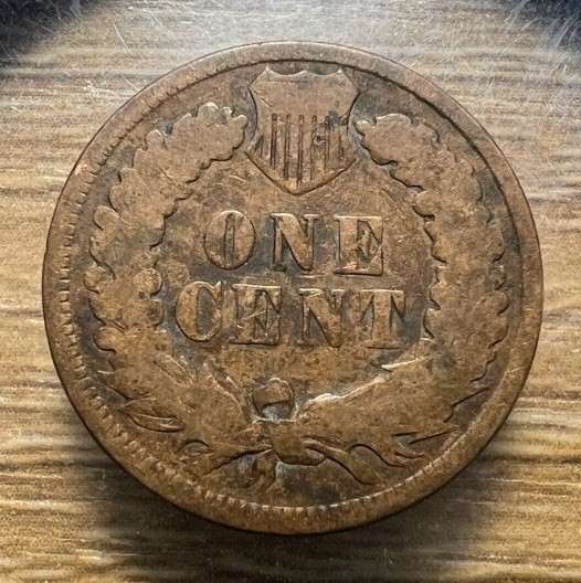 1897 Indian Head Cent - Actual Coin Shown - Free Shipping & Tracking INV#52