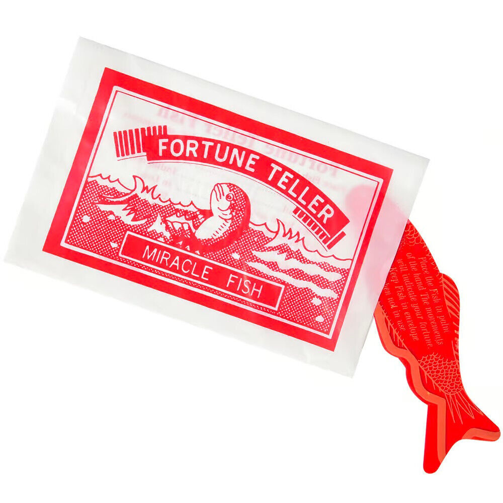 150 Fortune Teller Magic Miracle Fish Fortune Telling Fish Individual Envelopes