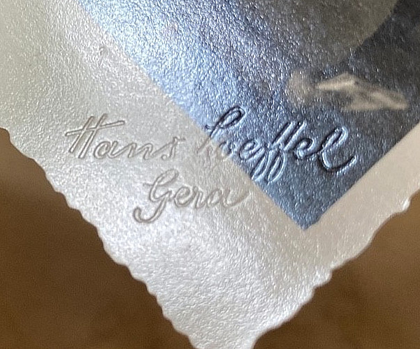 PRE-WW2 GERMAN RALLY IN GERA , GERMANY OCT. 1933 PHOTO POSTCARD RPPC